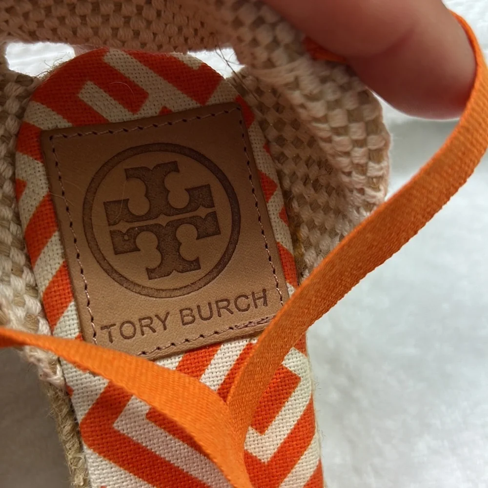 NWOT Tory Burch Espadrille Sandals size 9